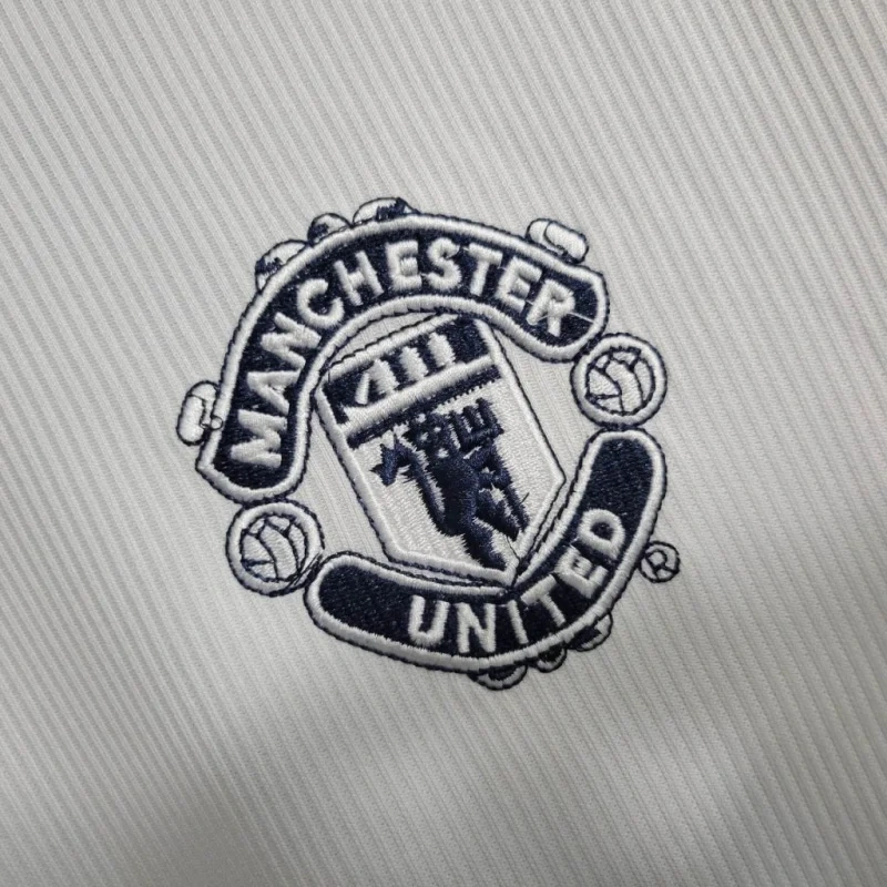 Long Sleeve Manchester United Away Football Shirt 1999/2000 Vintage