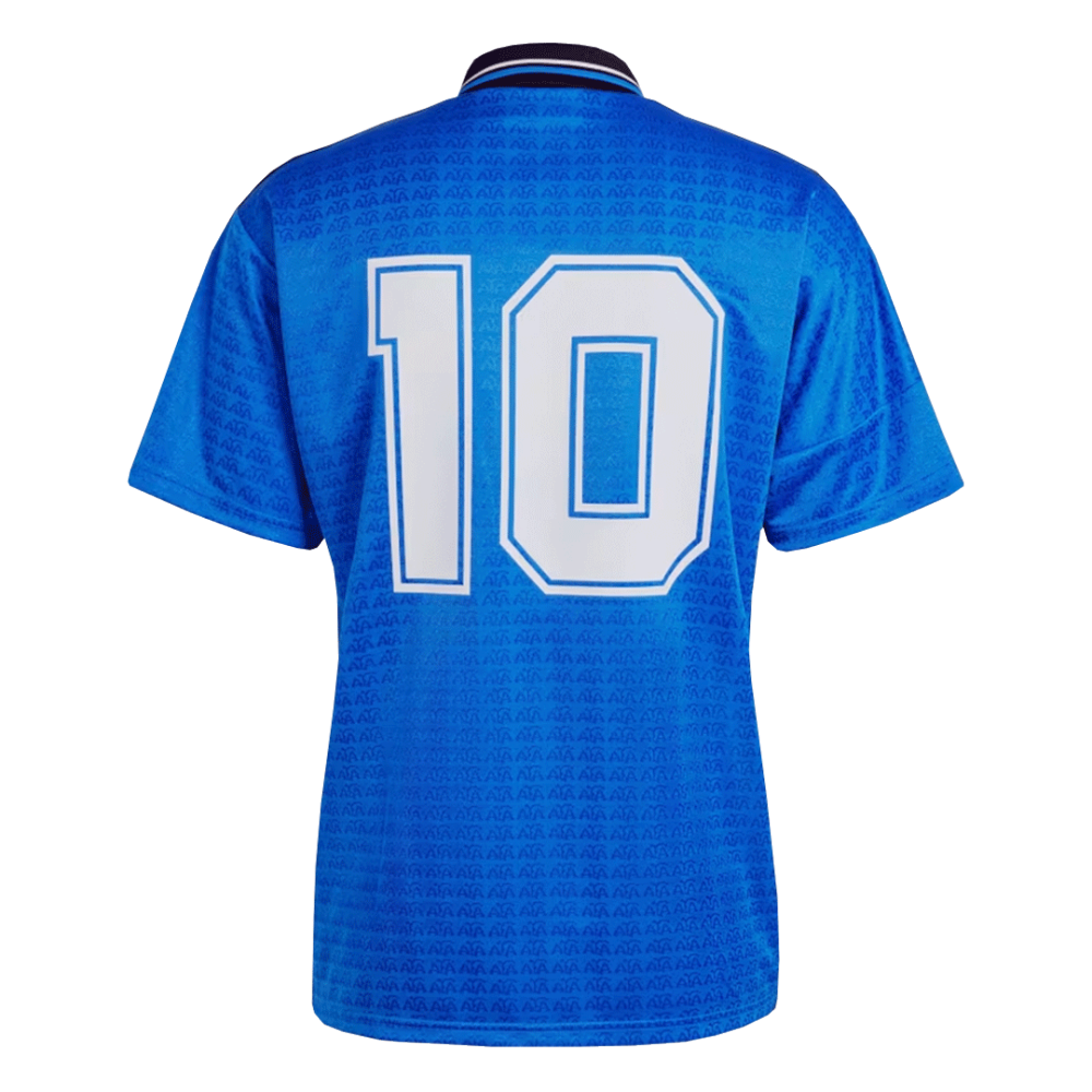 Retro Argentina Nation Jersey #10 Away Soccer Uniform Kids And Adult Kit 1994