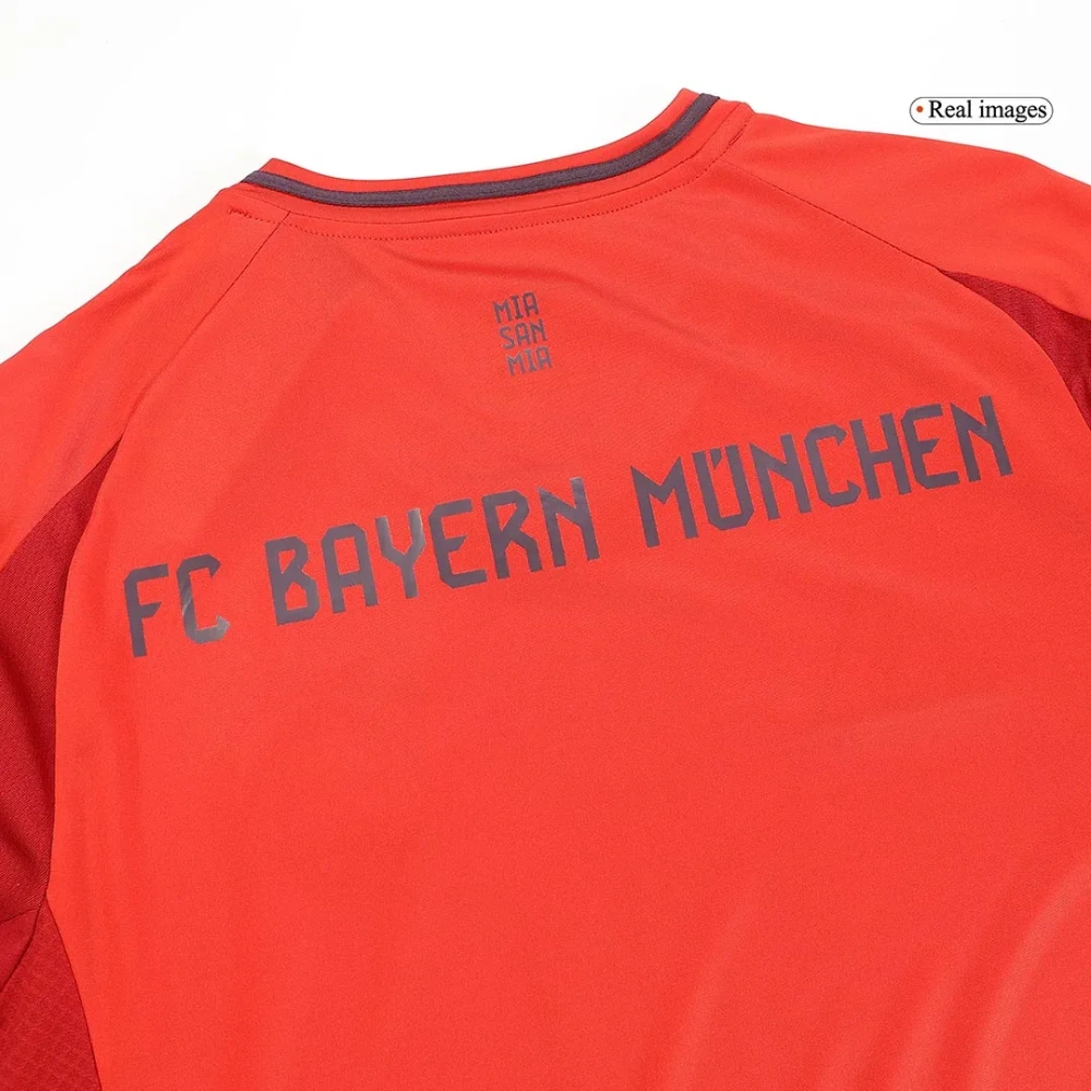 Bayern Munich Home lise 17 Shirt 2024-2025 Fan version  Size：S-4XL Non-Customize