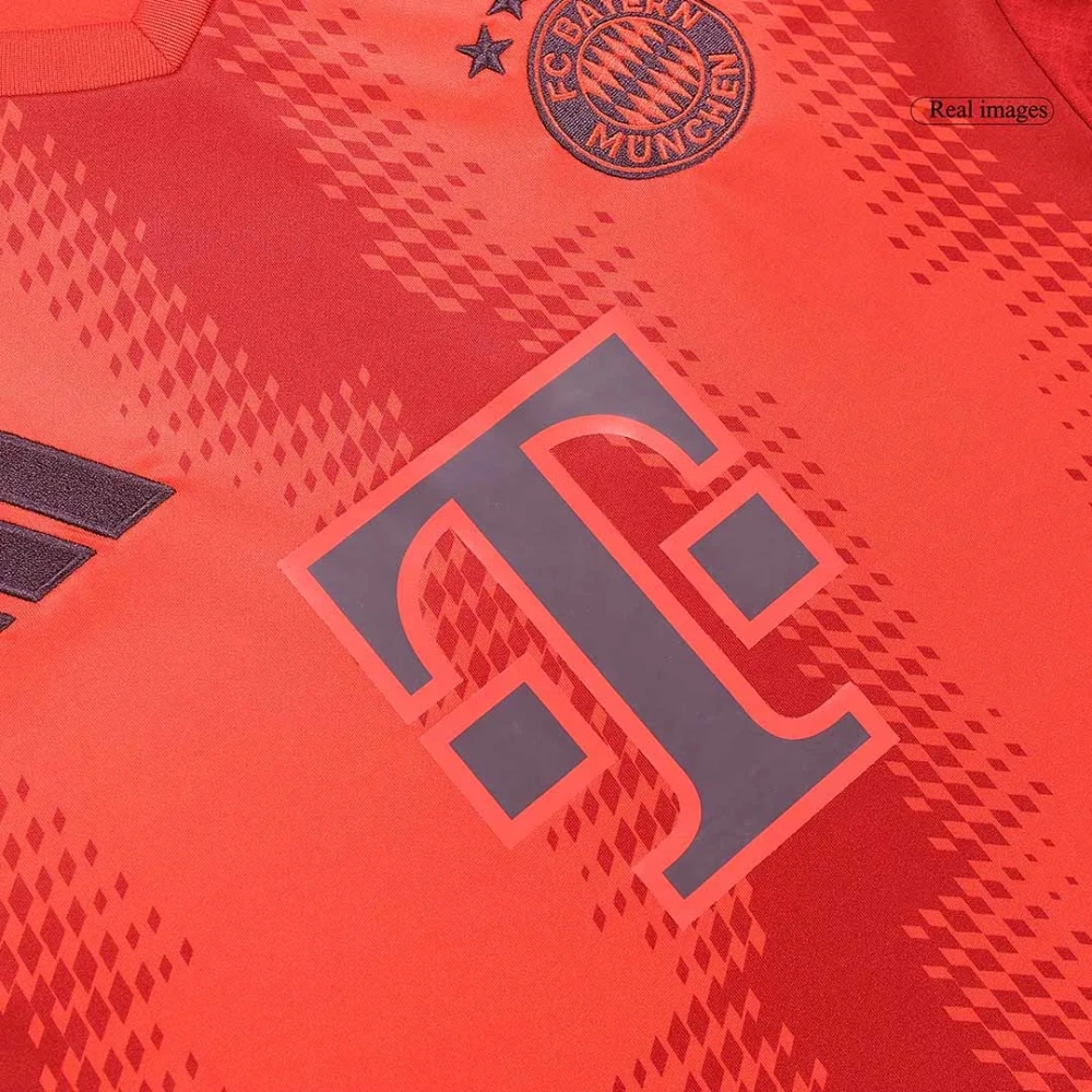 Bayern Munich Home lise 17 Shirt 2024-2025 Fan version  Size：S-4XL Non-Customize