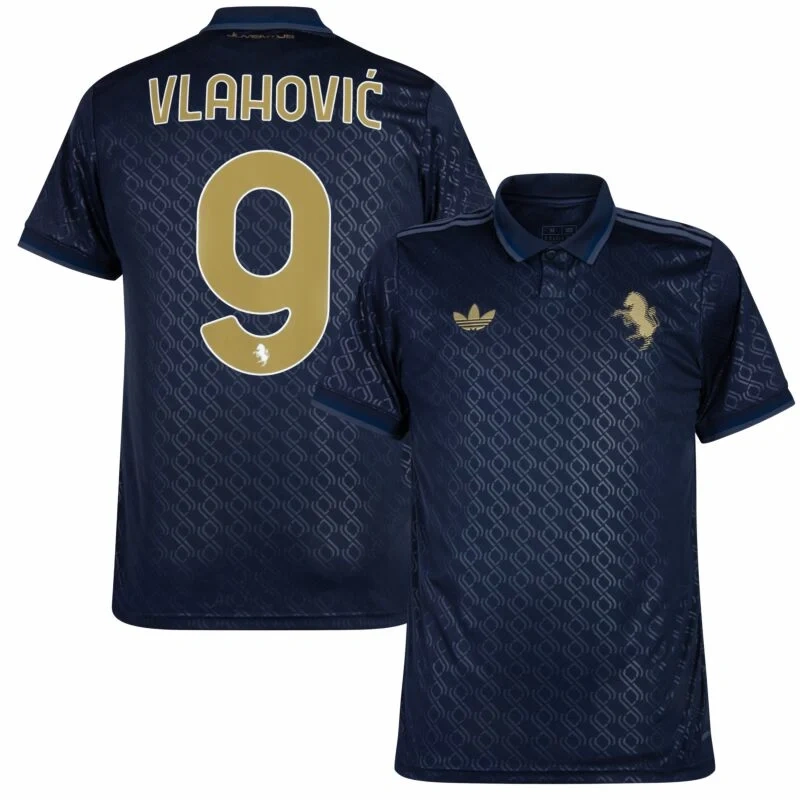 Juventus Third  Vlahović 9  Shirt 2024-2025 Player version Size：S-2XL Non-Customize