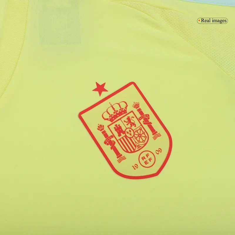 Spain Away Olmo 10 Shirt 2024-2025 Fan / Player version  Size：S-2XL Non-Customize