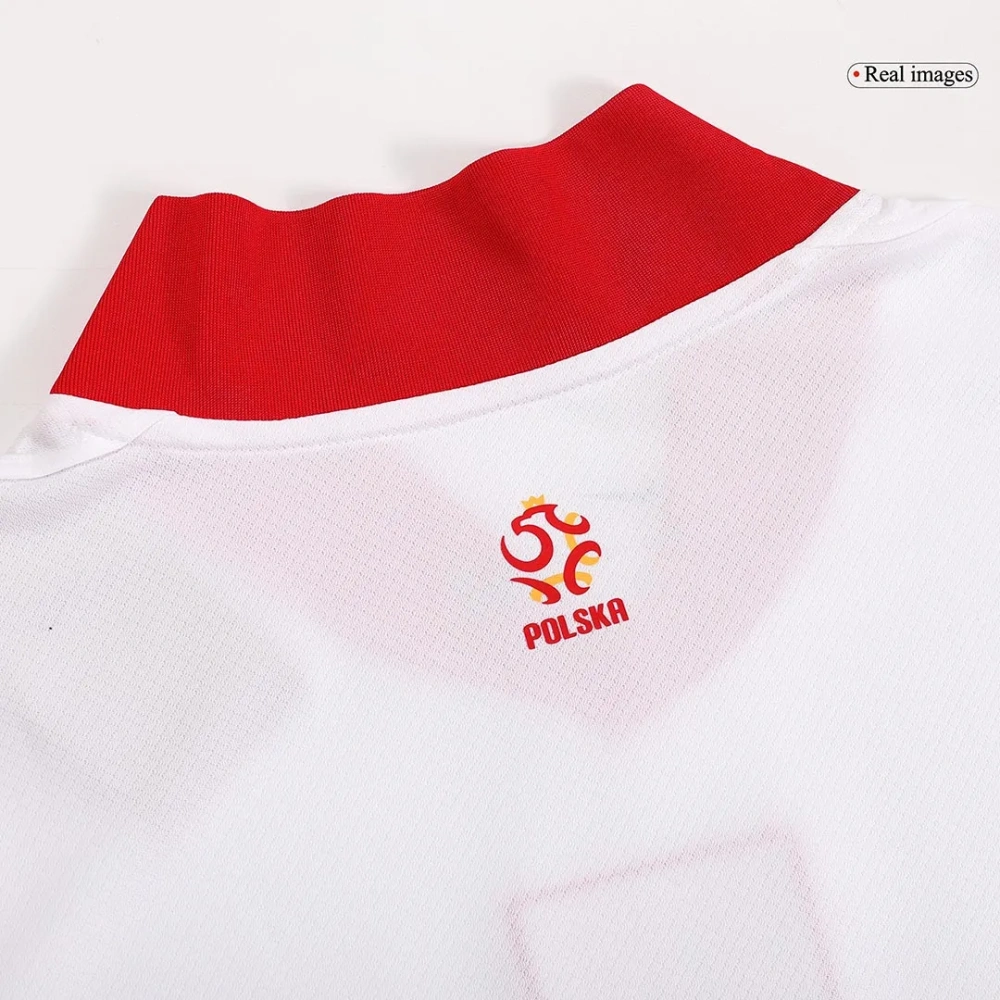 Poland Nation Home Cash 2 Shirt Euro 2024-2025 Fan / Player version  Size：S-2XL Non-Customize