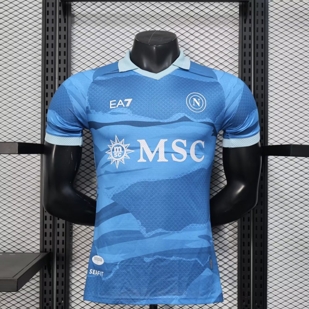 Napoli Blue Special Edition Football Shirt 2025/2026 (Player Version)