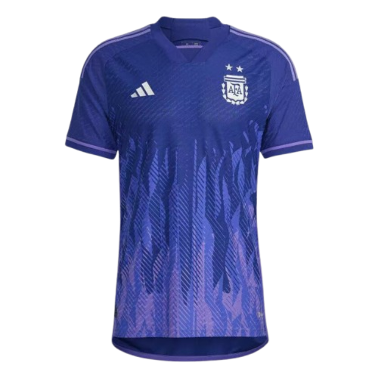 2022 Argentina World Cup Champion Edition 3 stars Away Jersey