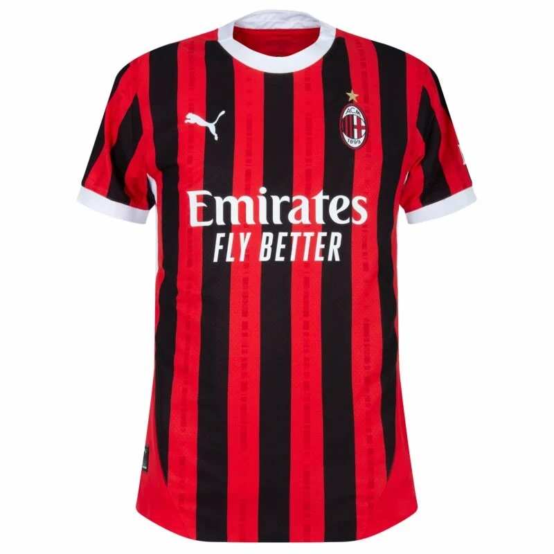 AC Milan Home RAFA  LEAO 10 Shirt Fan version 2024-2025 Size：S-4XL （Non-Customize）