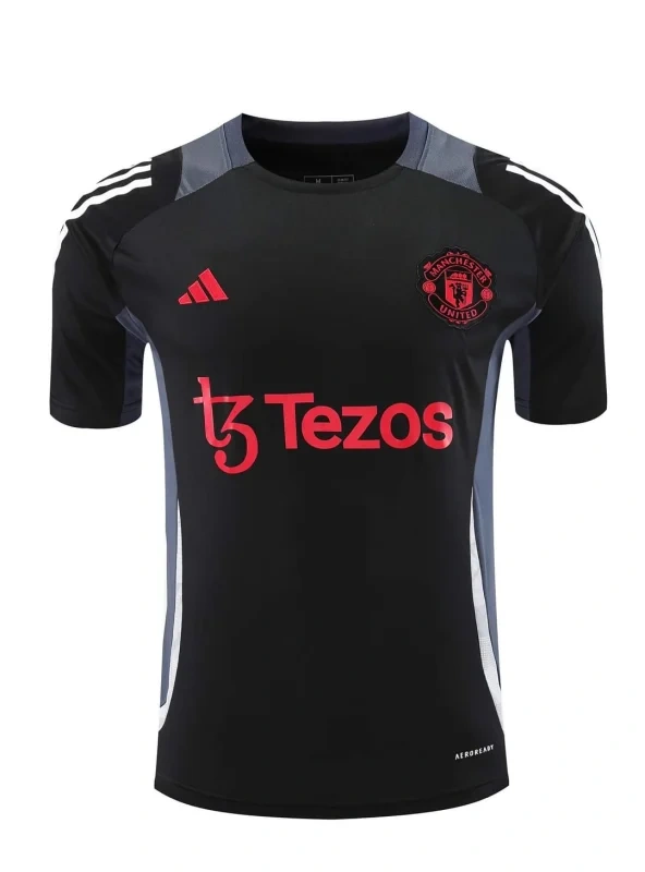 Manchester United Training Jersey Black Suit Jersey 2024/2025