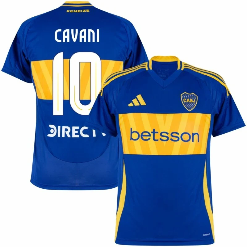 Boca Juniors Home Cavani 10 Shirt 2024-2025 Player version Size：S-2XL Non-Customize