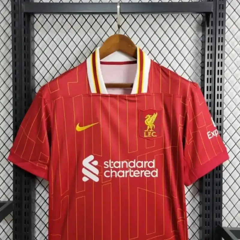 VIRGIL #4 24-25 Liverpool Home Football Jersey