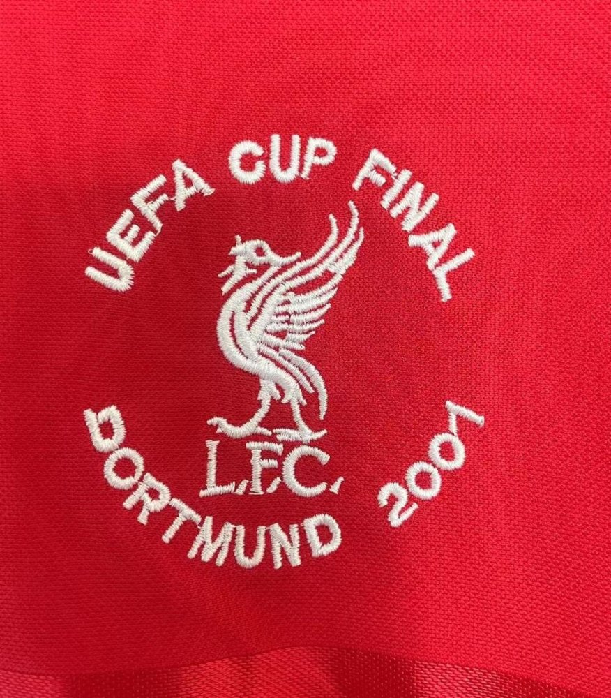 Retro Liverpool Home Football Jersey 2000/2001