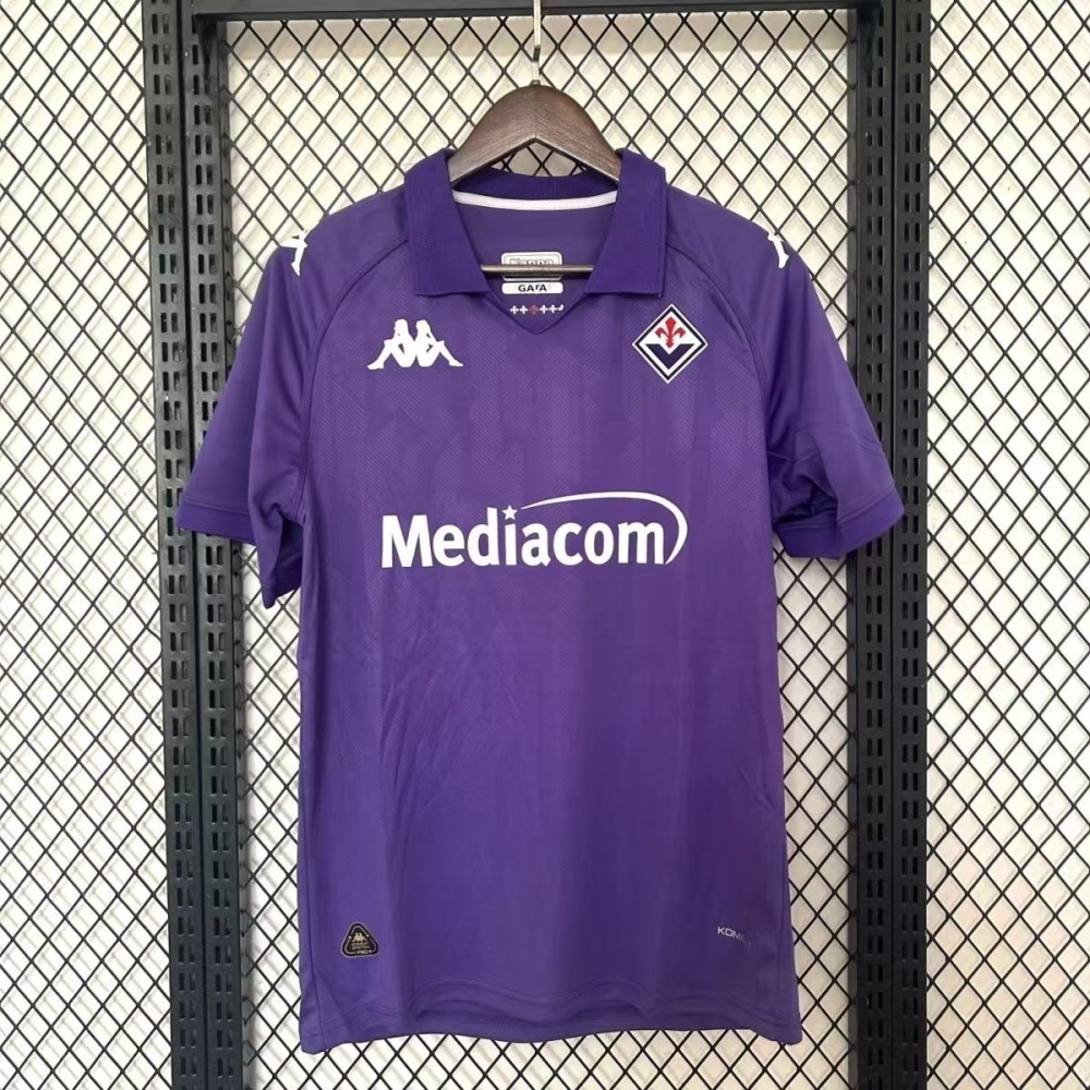 Fiorentina Soccer Jersey Home Shirt 24-25