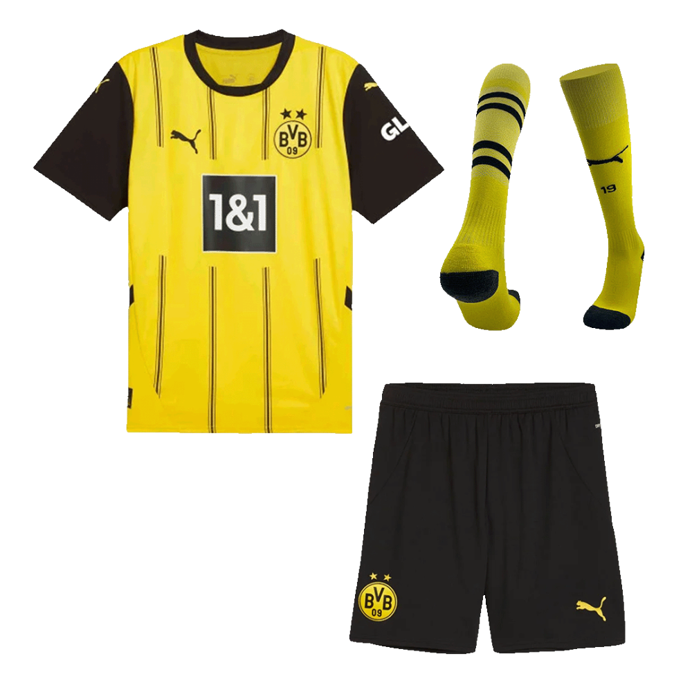 Borussia Dortmund Home Custom Full Soccer Kit 2024-25