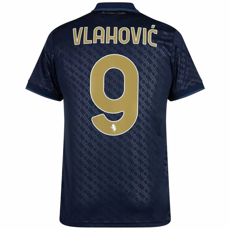 Juventus Third  Vlahović 9  Shirt 2024-2025 Fan version Size：S-4XL Non-Customize