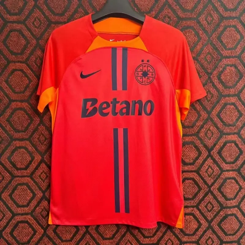 POPA #19 FCSB Home Nike Soccer Jersey Red 24-25