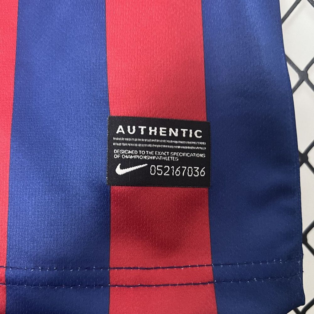 Barcelona 13-14 Home Retro Kids Kits Children Shirt Cheap Jersey