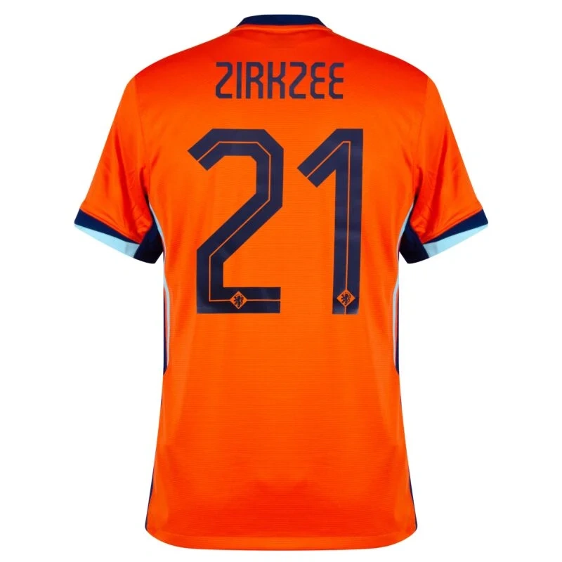 Holland Home Zirkzee 21 Shirt 2024-2025 Fan Size：S-4XL Non-Customize