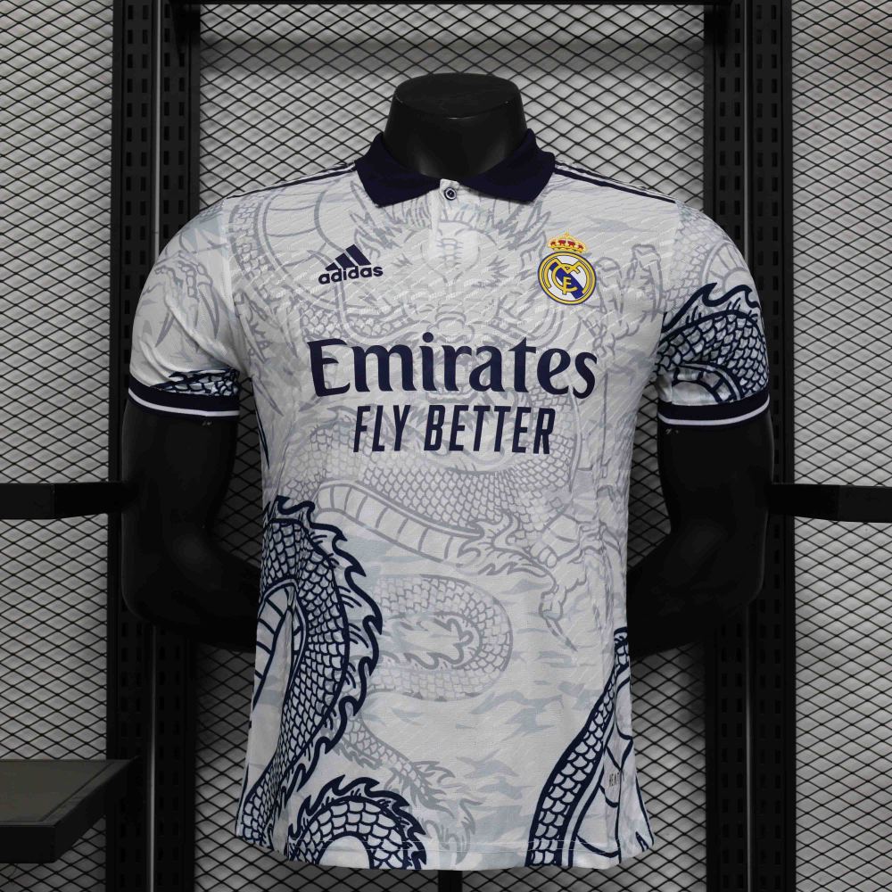 Real Madrid Classic Dragon Special Edition Jersey POLO Shirt 24-25