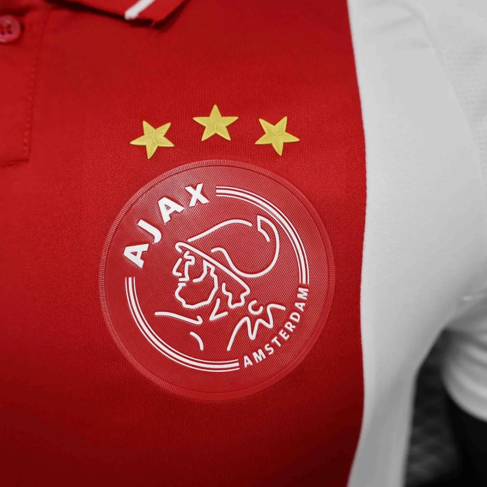 Ajax  Home Weghorst 25 Shirt 2024-2025  Player version Size：S-2XL Non-Customize