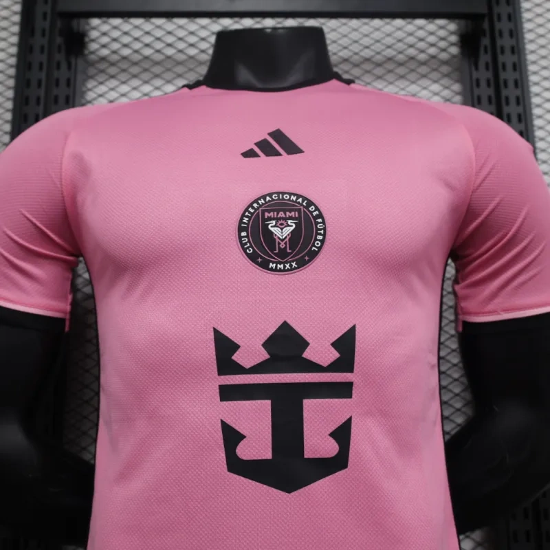 24-25 Inter Miami CF Home Soccer Jersey Player Version