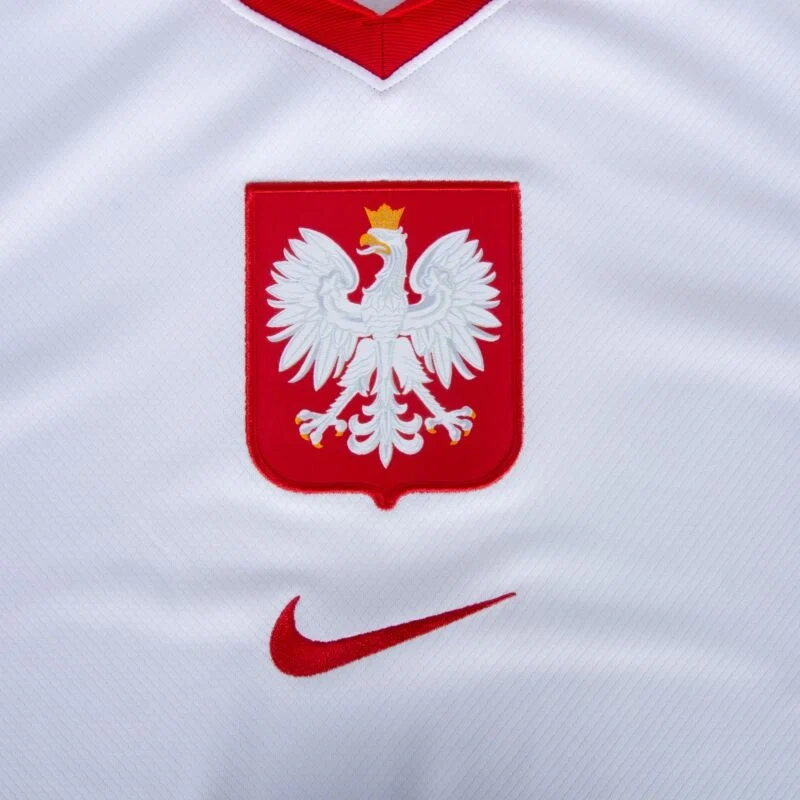 Poland Nation Home Cash 2 Shirt Euro 2024-2025 Fan / Player version  Size：S-2XL Non-Customize