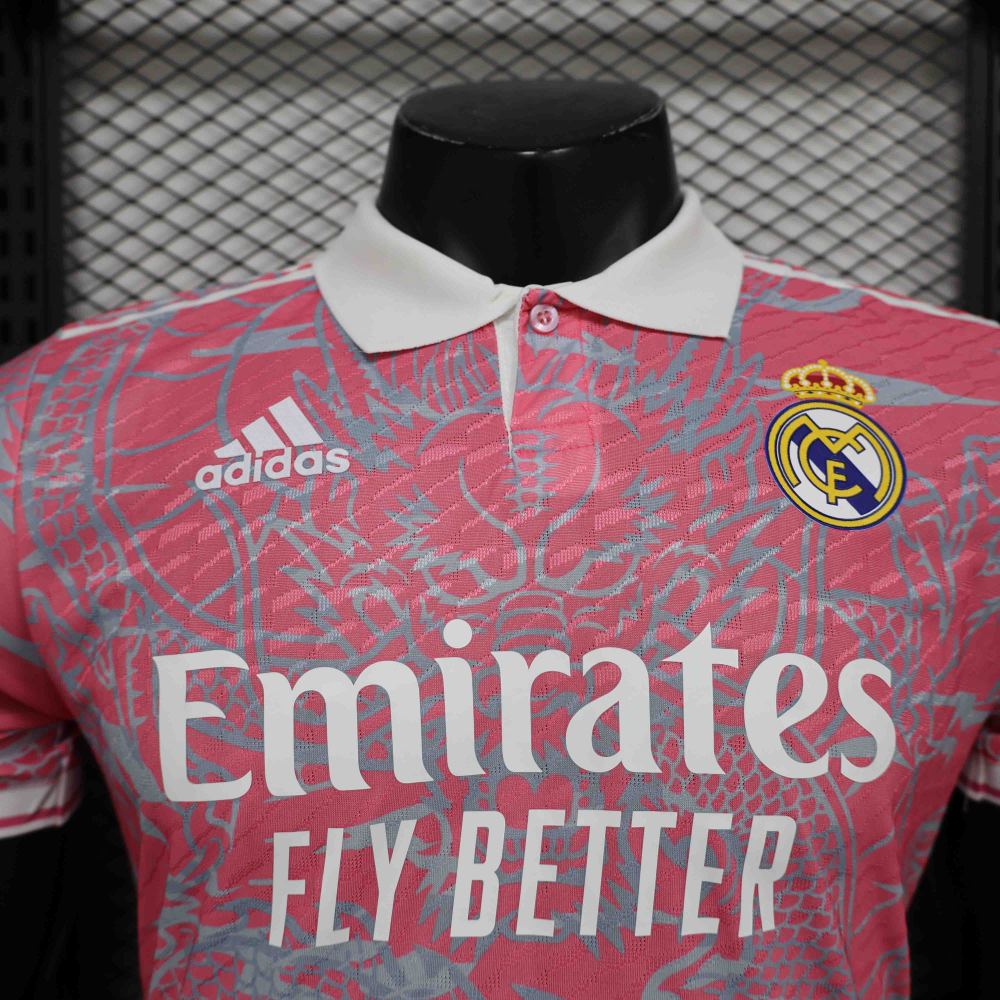 24-25 Real Madrid Players Special Edition Pink Football POPL Shirt