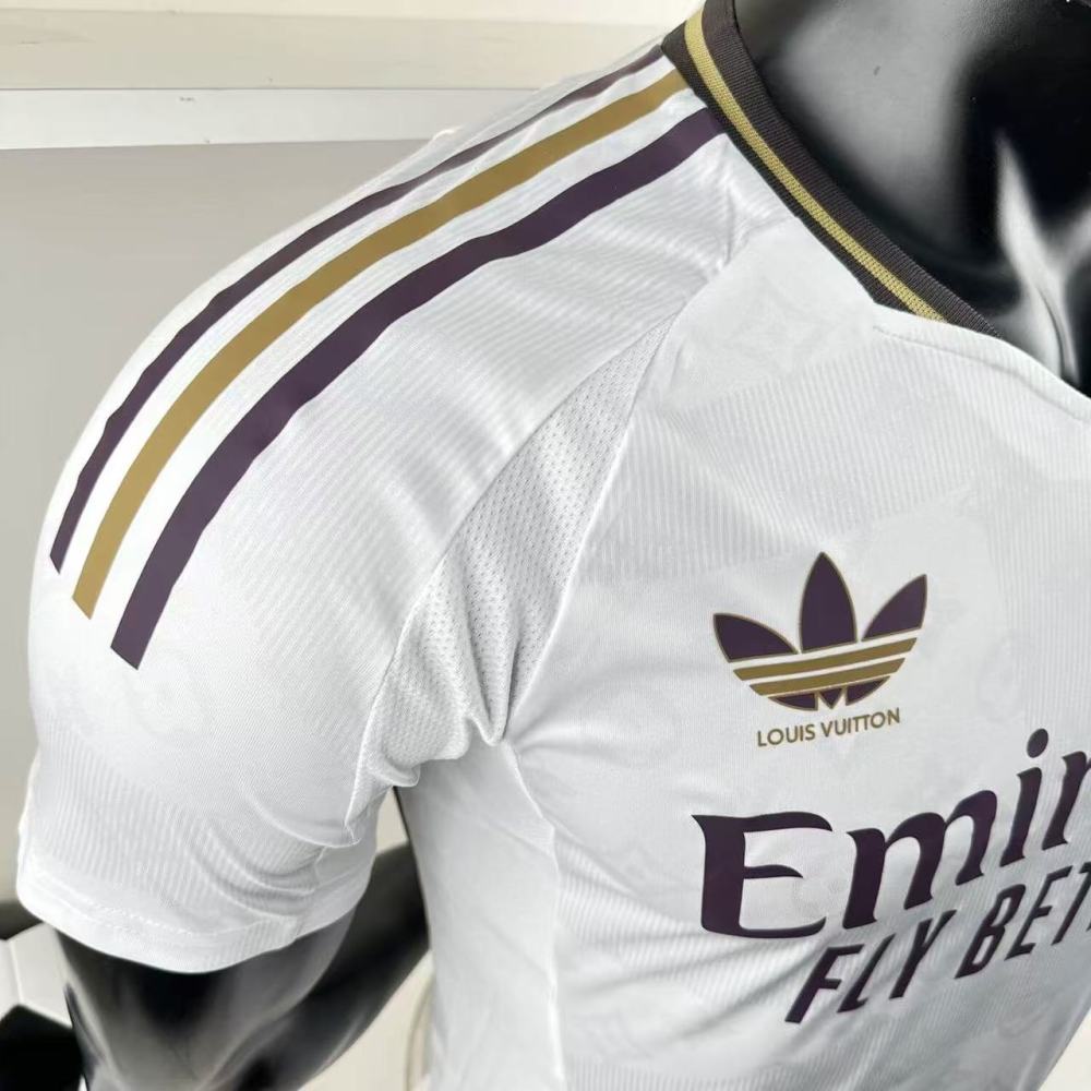 Real Madrid LV co-branded player version jersey football shirt 25-26