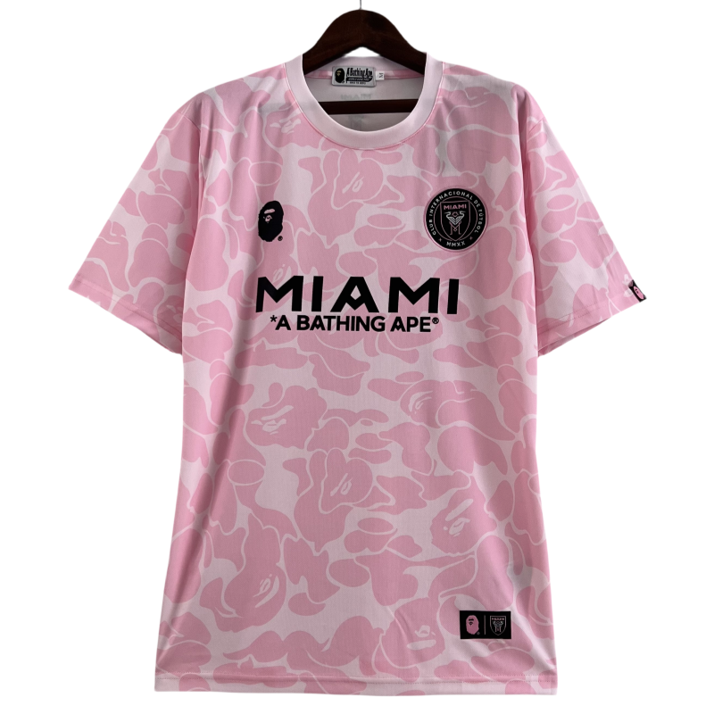 Inter Miami Shirt Joint Edition Pink Soccer Jersey 23-24