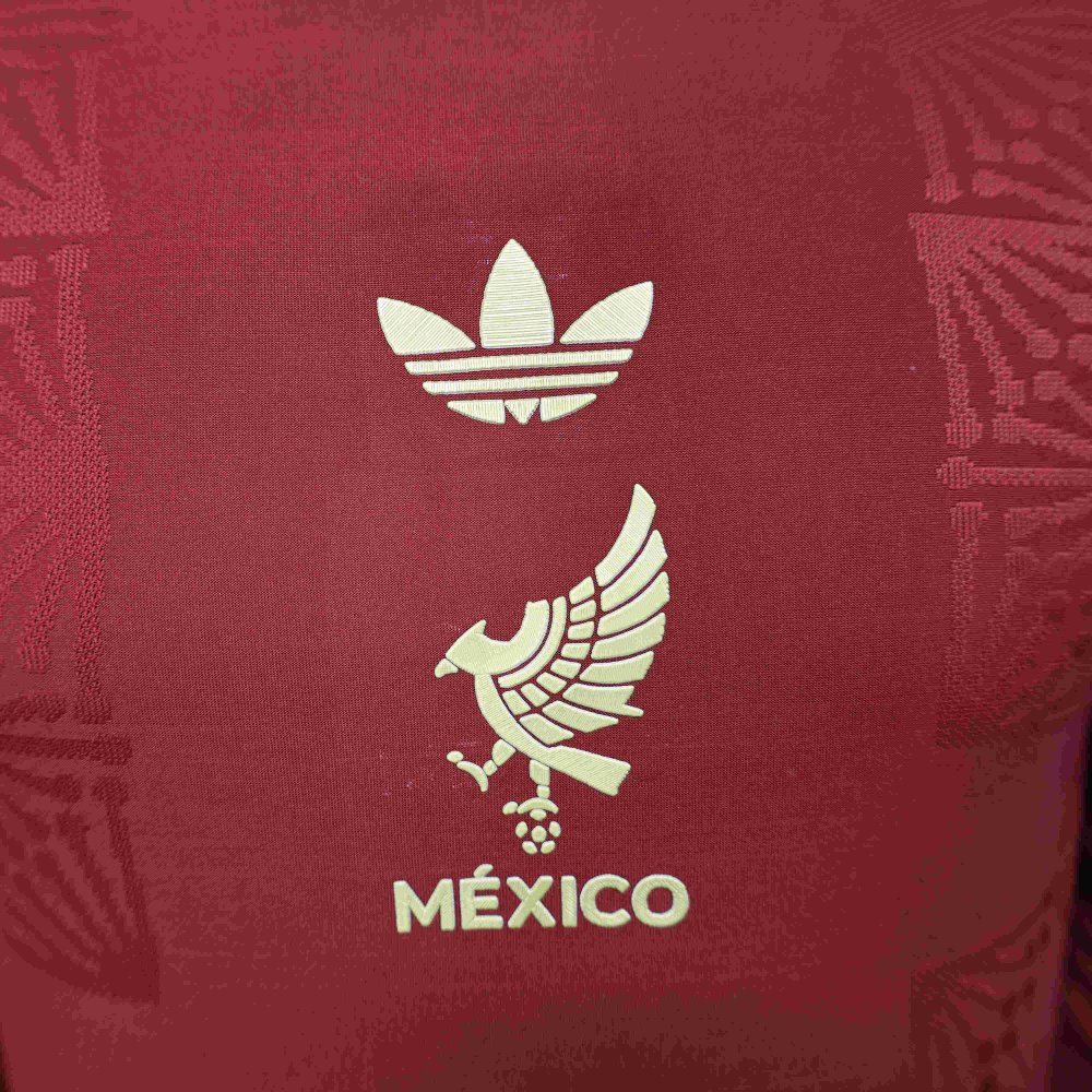 Adidas Men Mexico Special Edition Shirt Football Jersey Long Sleeve Player Version 25-26