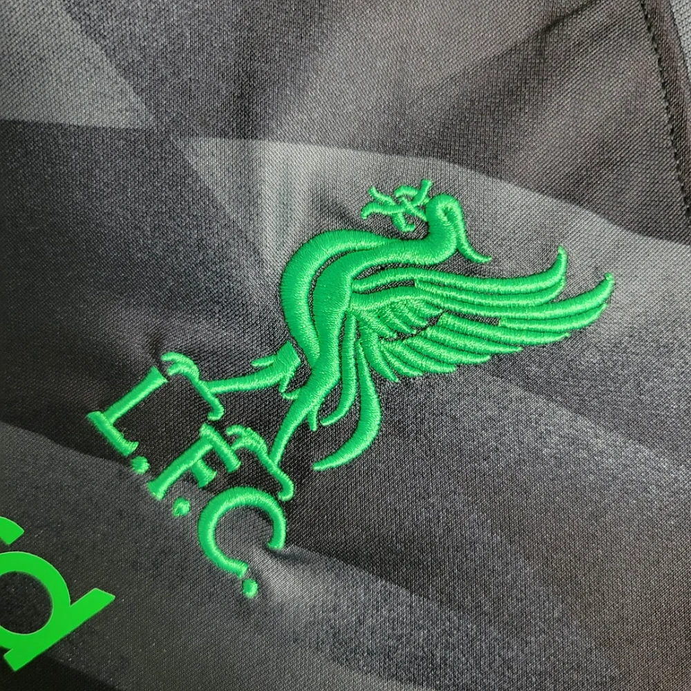 Liverpool Goalkeeper Black Soccer Jersey 2023/2024