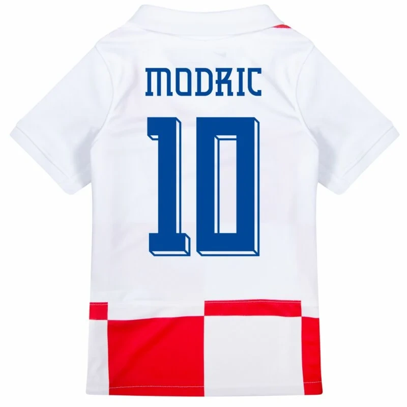 Croatia Home Modrić 10 KIDS  Kit 2024-2025  Non-Customize