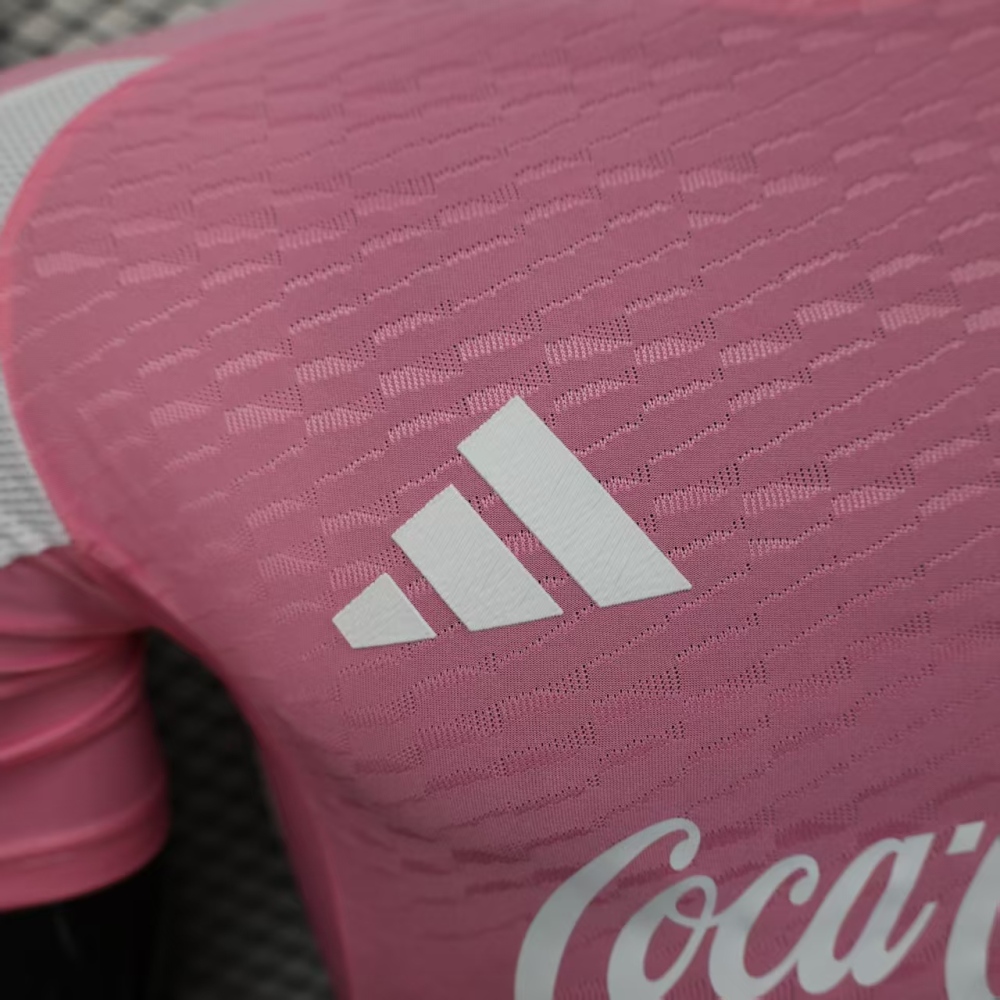 Argentina Pink Shirt Player Edition Soccer Jersey 2025