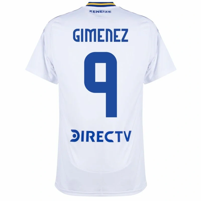 Boca Juniors Home Gimenez 9  Shirt 2024-2025 Player version Size：S-2XL Non-Customize