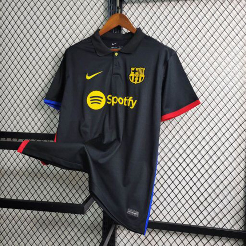 Barcelona 23-24 Spotify Black Polo Shirt