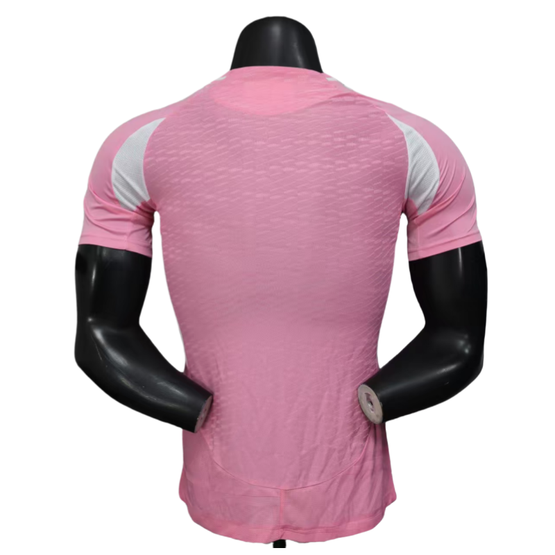 Argentina Pink Shirt Player Edition Soccer Jersey 2025