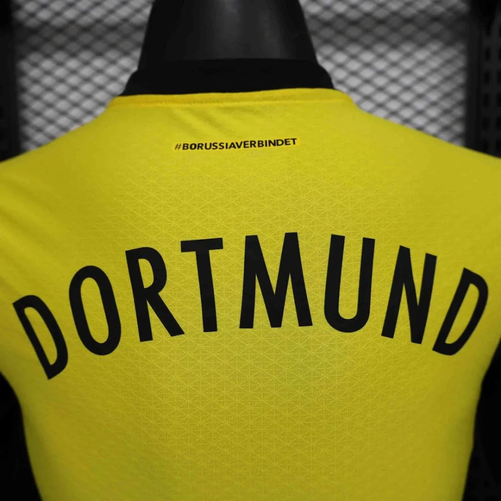 Borussia Dortmund Home N.Schlotterbeck 4 Shirt 2024-2025 Player version Size：S-2XL Non-Customize