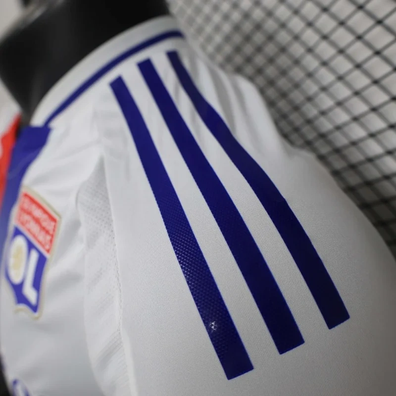 Olympique Lyonnais Home Shirt Soccer Jersey Player Version 24-25