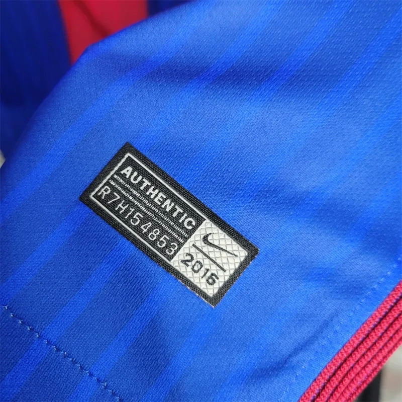 16-17 Barcelona SUAREZ #9 Home Retro Jersey