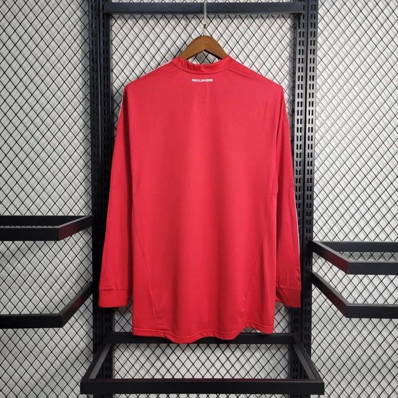 Real Madrid Retro Jersey Long Sleeve Third Away 2011-12
