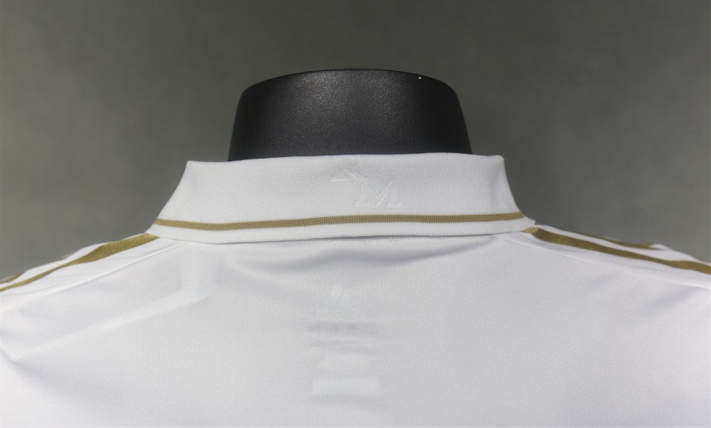 Real Madrid Retro Jersey Home Long Sleeve Shirt 2011-12