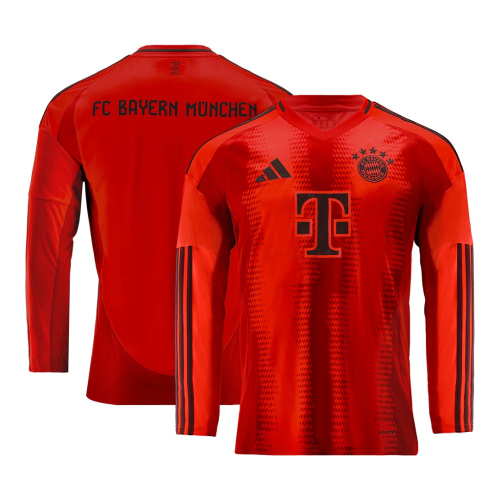 Bayern Munich Home Long Sleeve Jersey 2024-25