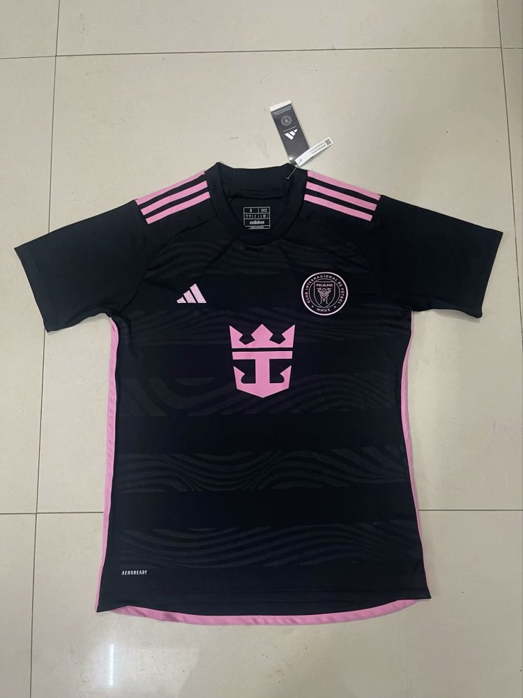 24-25 Inter Miami Away Black Soccer Jerseys