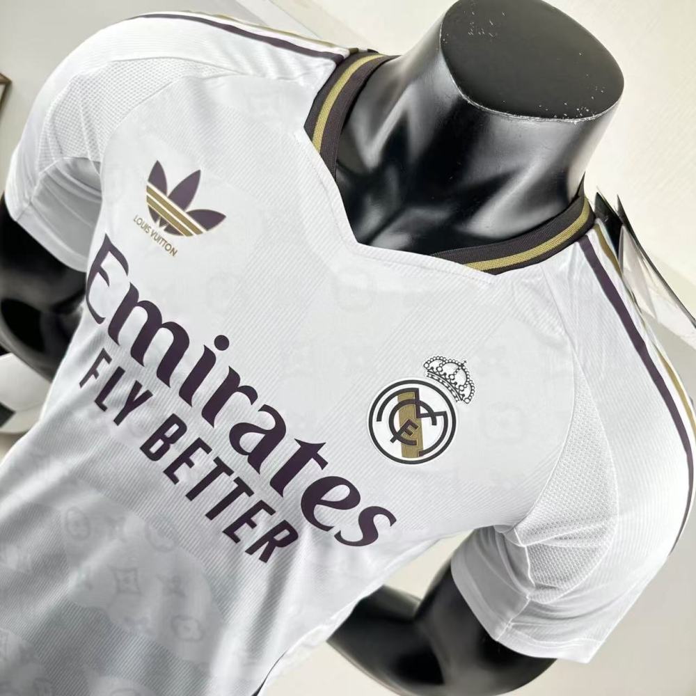 Real Madrid LV co-branded player version jersey football shirt 25-26