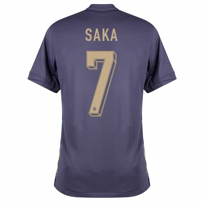 England Away Saka 7 Shirt 2024-2025 Player version Size：S-2XL Non-Customize