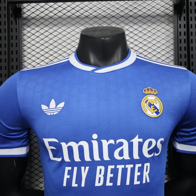 Real Madrid Third Away Shirt Soccer Jersey Player Version 25-26