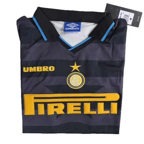 Inter Milan 1997/98 Retro Jersey Europa League Away