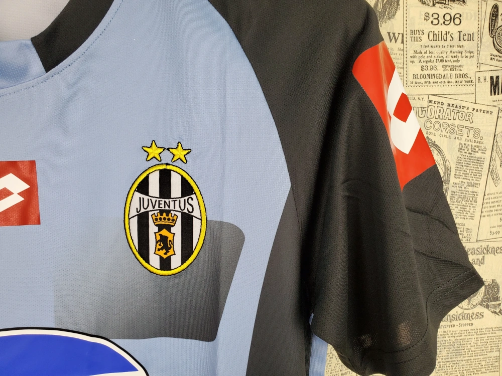 2002-03  Juventus Retro Jersey Goalkeeper Grey