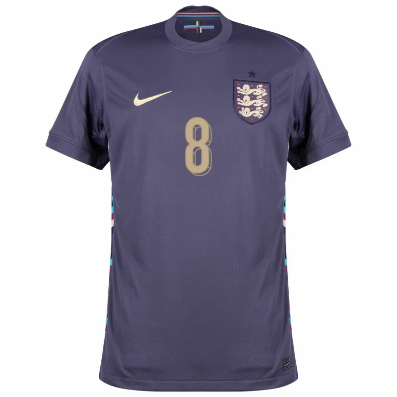 England Away Alexander-Arnold 8 Shirt 2024-2025 Player version Size：S-2XL Non-Customize