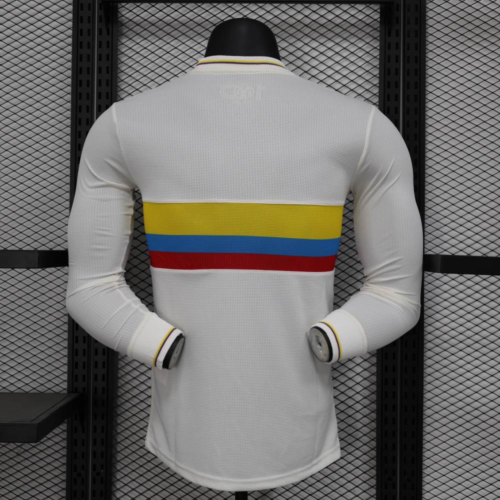 Colombia Nation 24-25 100th Anniversary Player Version Long sleeve Jersey Soccer Shirt