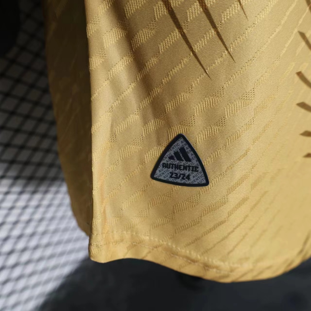 Real Madrid 23-24 Gold Special Edition Football Jersey
