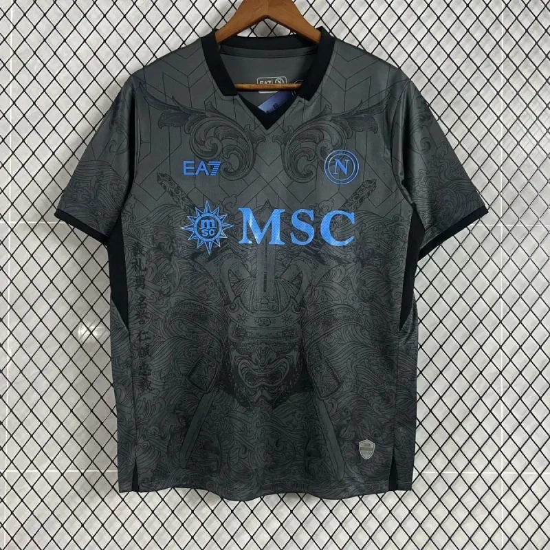 Napoli 24-25 Third Away Grey Replica Soccer Jersey